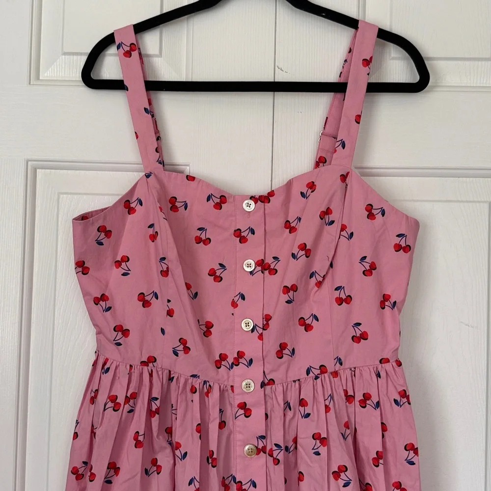 *NEW* Kate Spade‎ Cherry Toss Poplin Dress Size 14
